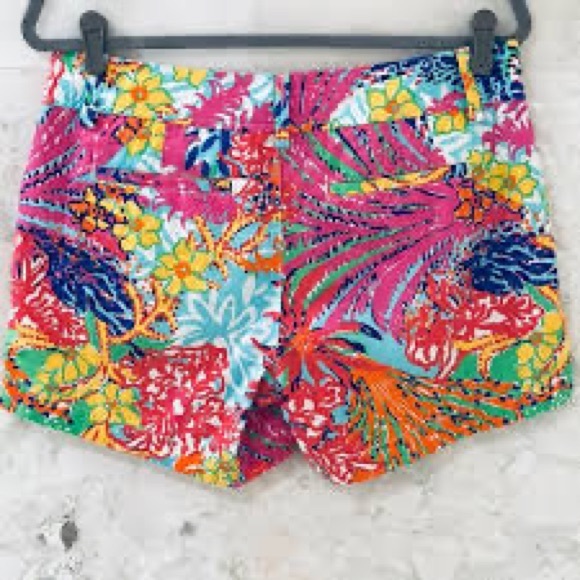 Lilly Pulitzer Callahan 5” Short Fishing For Compliments Size 4 - Picture 3 of 12